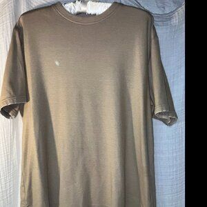 Geoffrey Beene Men's Size M - Tan Short-Sleeve Pullover Shirt - Looks Great!!